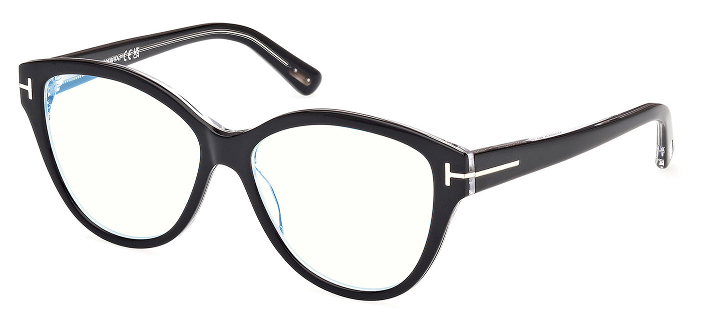 Tom Ford FT5954-B Glasses - Black Crystal
