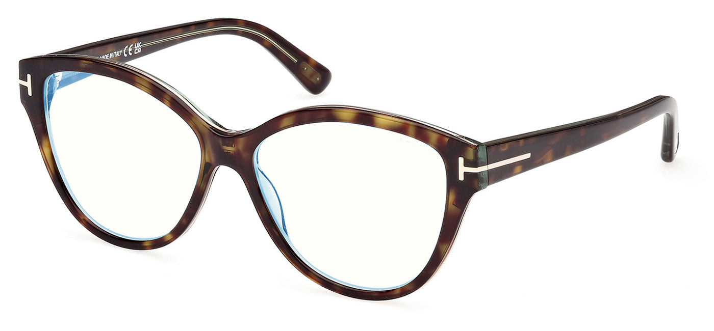 Tom Ford FT5954-B Glasses - Coloured Havana