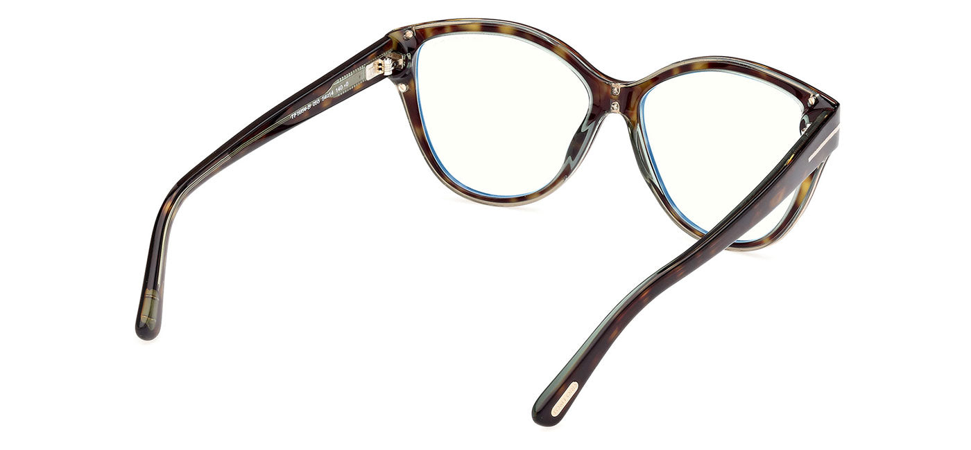 Tom Ford FT5954-B Glasses - Coloured Havana