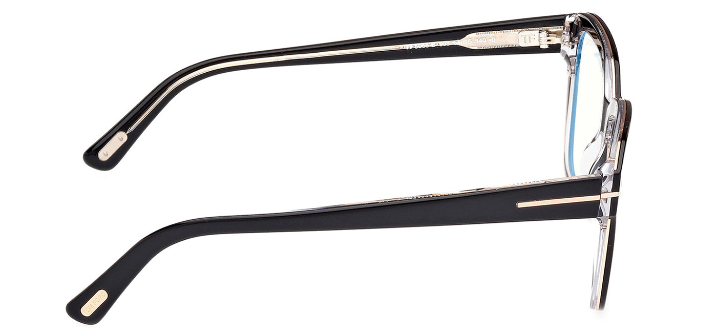 Tom Ford FT5955-B Glasses - Black Crystal