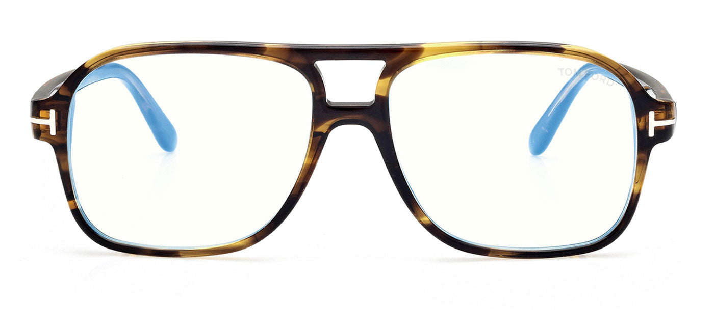 Tom Ford FT6058-B Glasses - Striped Black Havana