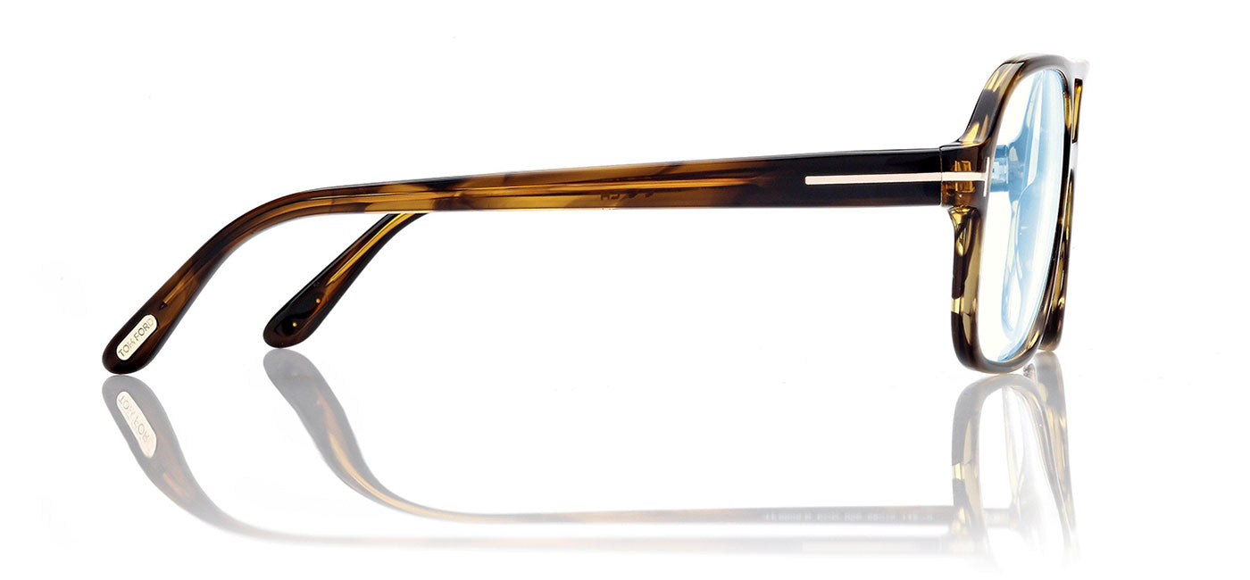 Tom Ford FT6058-B Glasses - Striped Black Havana