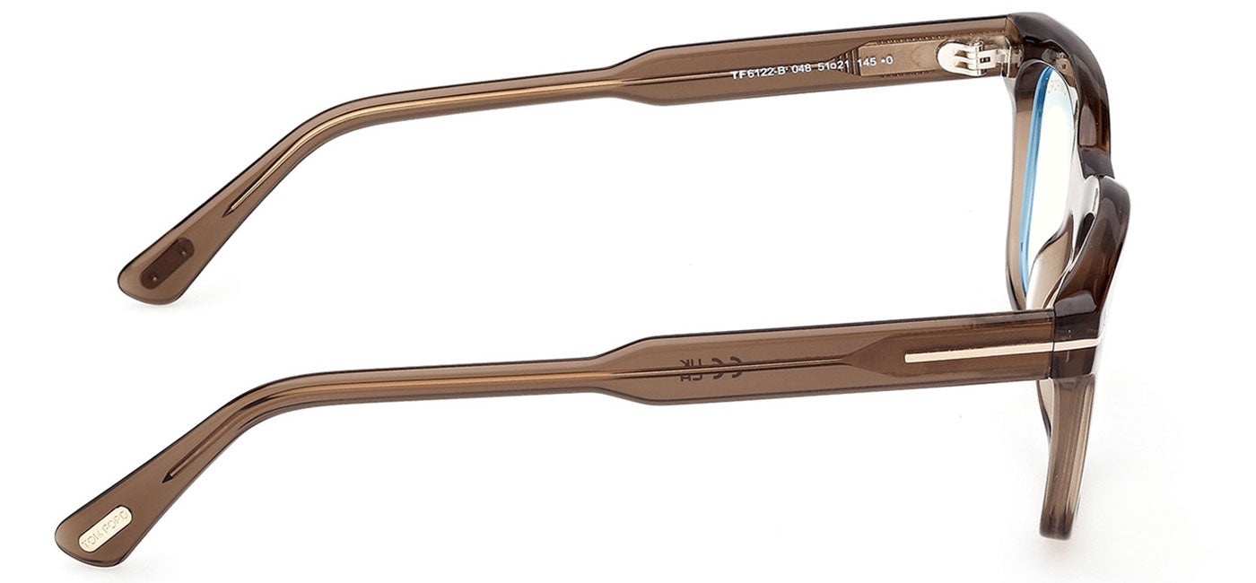 Tom Ford FT6122-B Glasses - Shiny Dark Brown