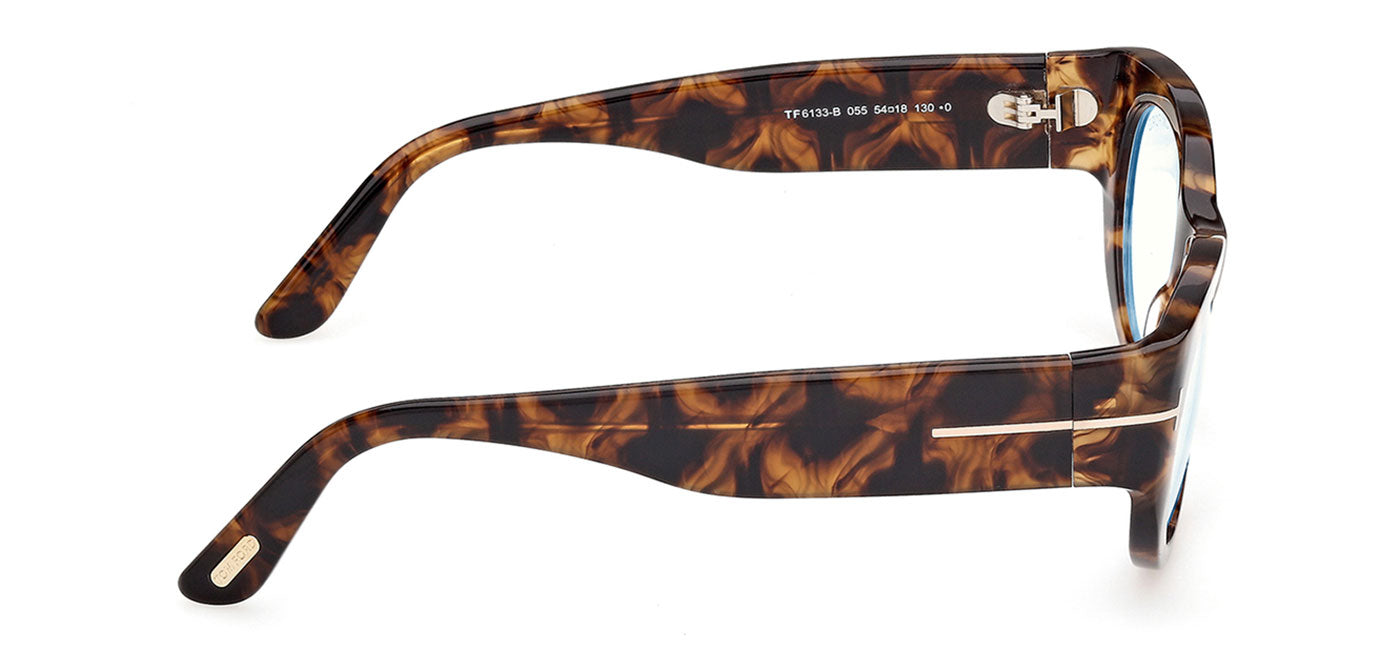Tom Ford FT6133-B Glasses - Coloured Havana