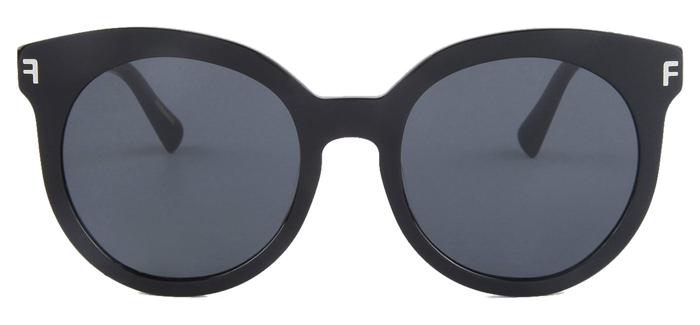 For Art's Sake Front Row Sunglasses - Black / Black