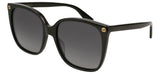 Gucci GG0022S Sunglasses - Black / Grey Gradient