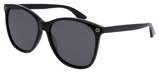 Gucci GG0024S Sunglasses - Black / Grey