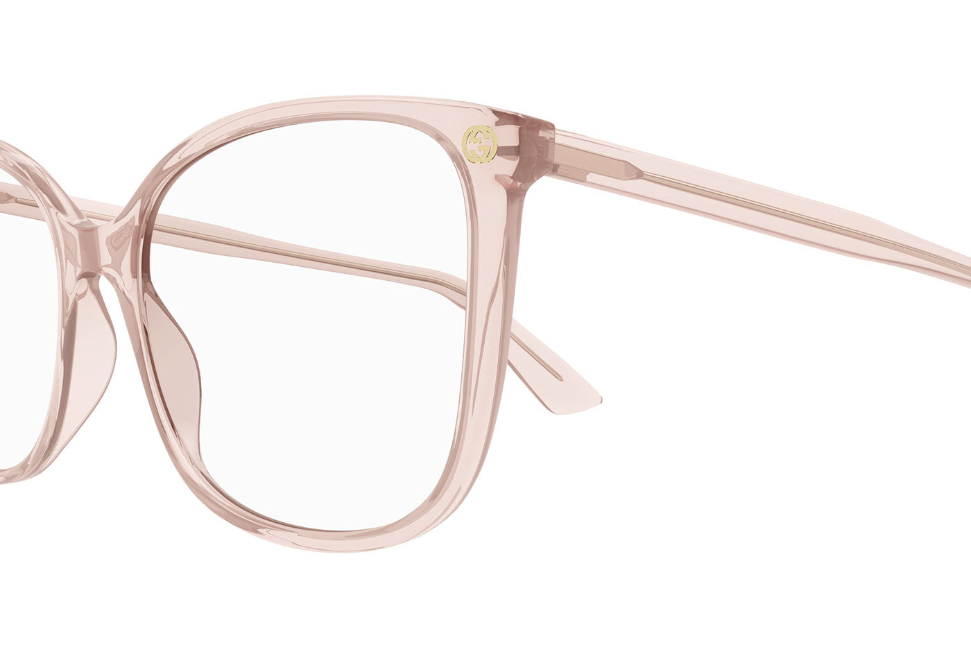 Gucci GG0026O Glasses - Nude
