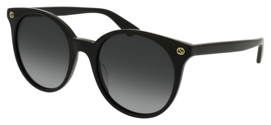 Gucci GG0091S Sunglasses - Black / Grey Gradient