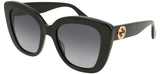 Gucci GG0327S Sunglasses - Black / Grey Gradient