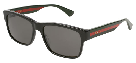 Gucci GG0340S Sunglasses - Black / Grey