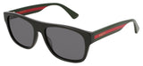 Gucci GG0341S Sunglasses - Black / Grey
