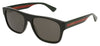 Gucci GG0341S Sunglasses - Black / Grey Polarised