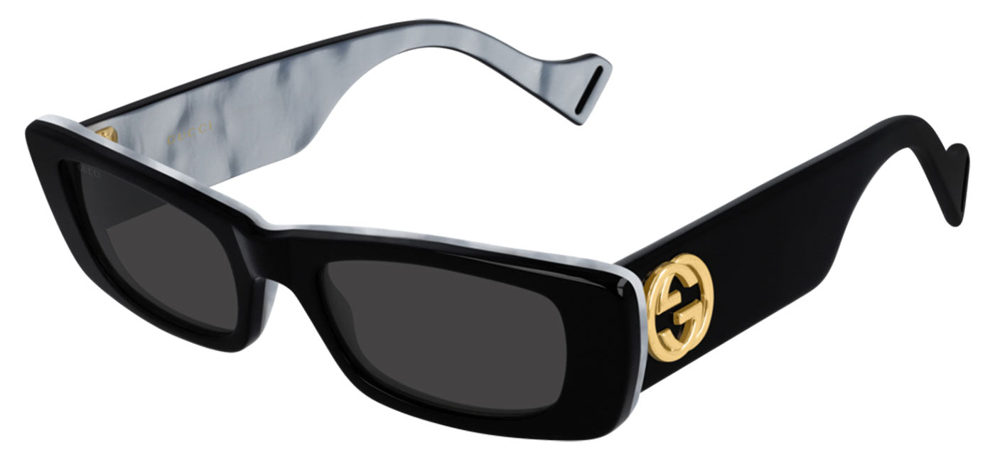 Gucci GG0516S Sunglasses - Black / Grey