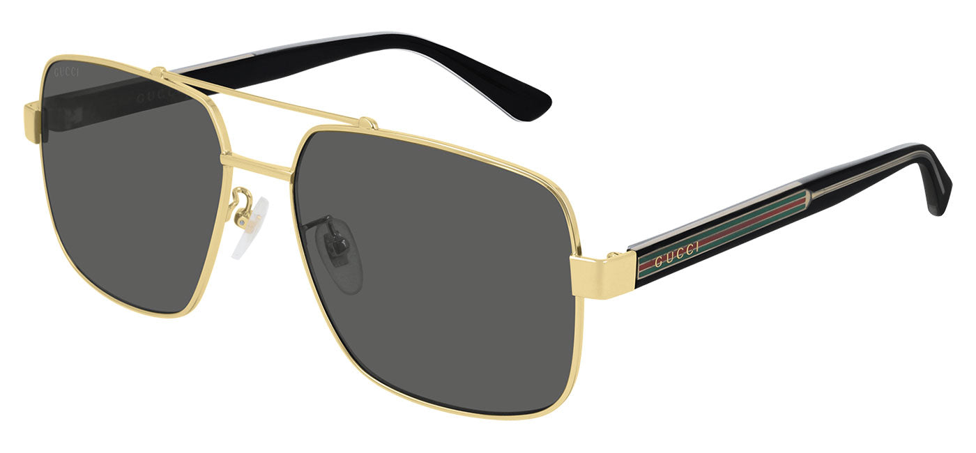 Gucci GG0529S Sunglasses - Gold / Grey