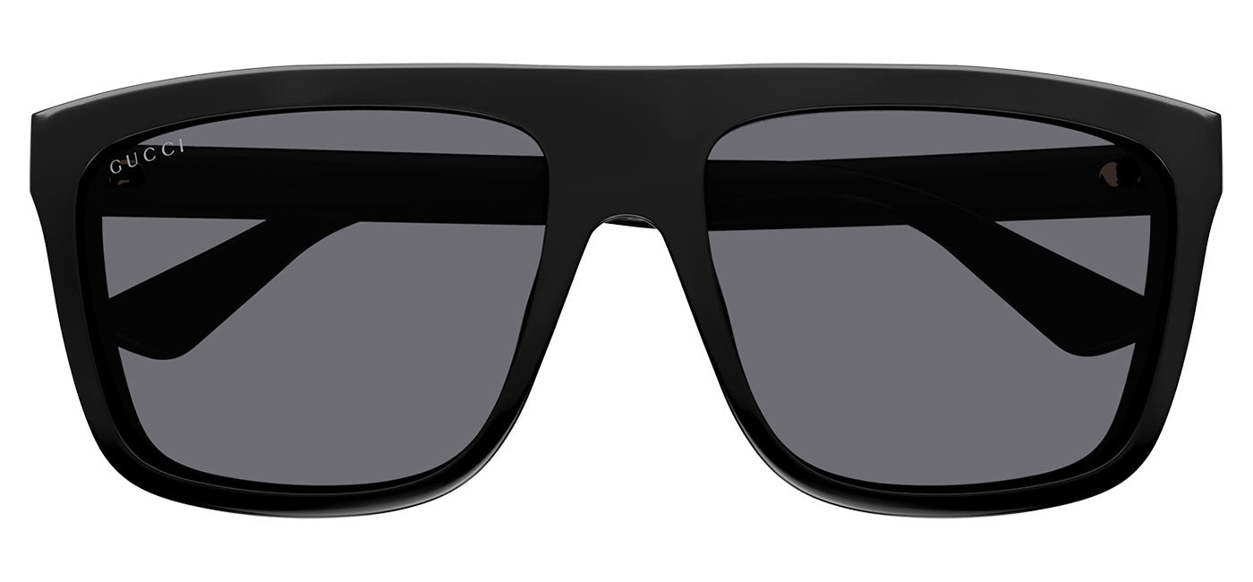 Gucci GG0748S Sunglasses - Black / Grey