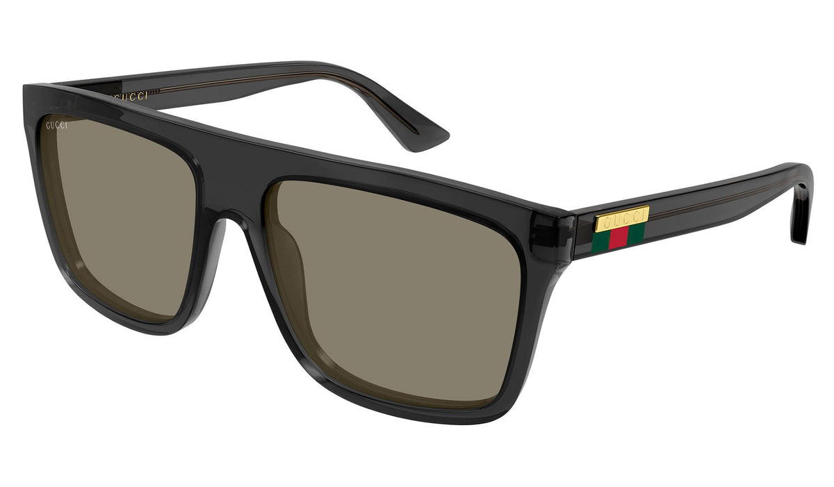 Gucci GG0748S Sunglasses - Grey / Grey