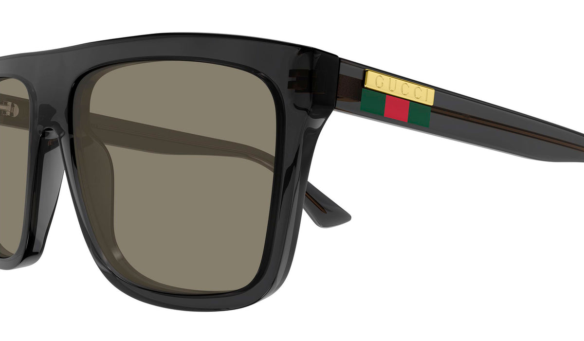 Gucci GG0748S Sunglasses - Grey / Grey