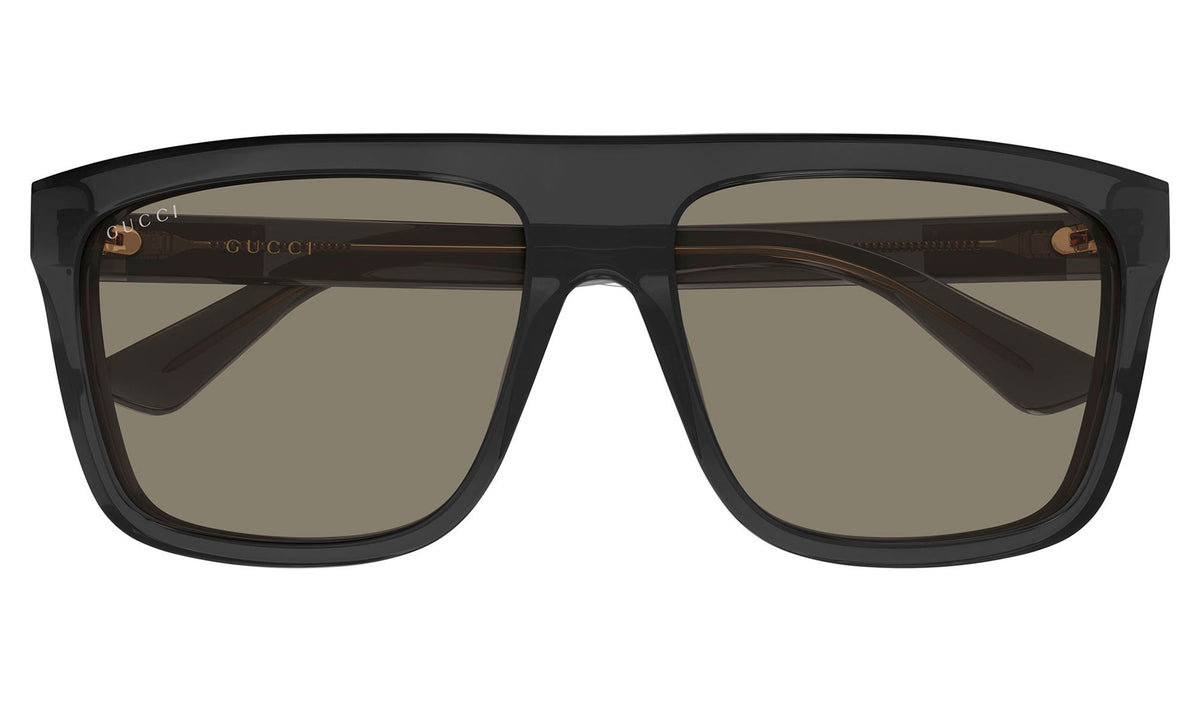Gucci GG0748S Sunglasses - Grey / Grey