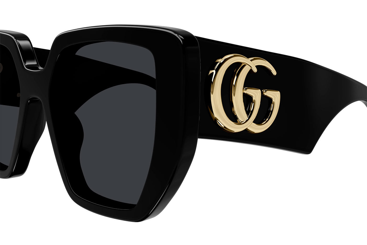 Gucci GG0956S Sunglasses - Black / Grey – Tortoise+Black