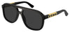 Gucci GG1188S Sunglasses - Black / Grey Polarised