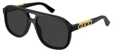 Gucci GG1188S Sunglasses - Black / Grey Polarised