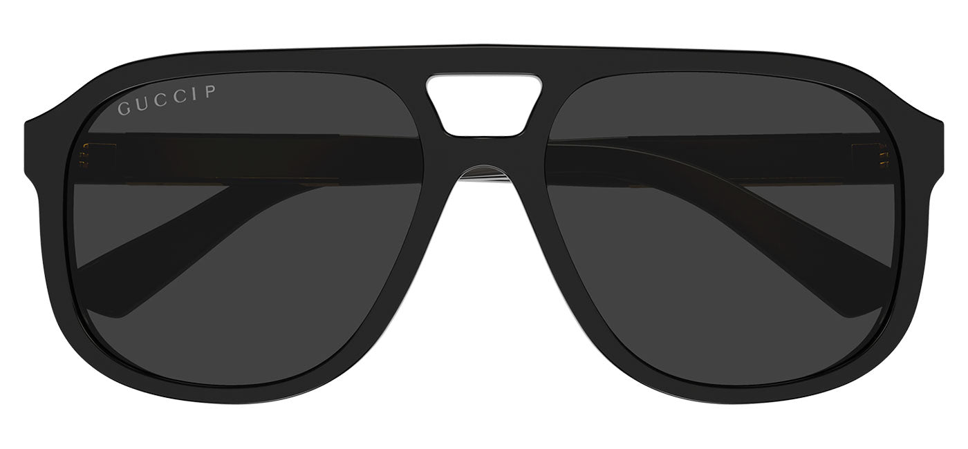 Gucci GG1188S Sunglasses - Black / Grey Polarised