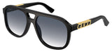 Gucci GG1188S Sunglasses - Black / Grey Gradient