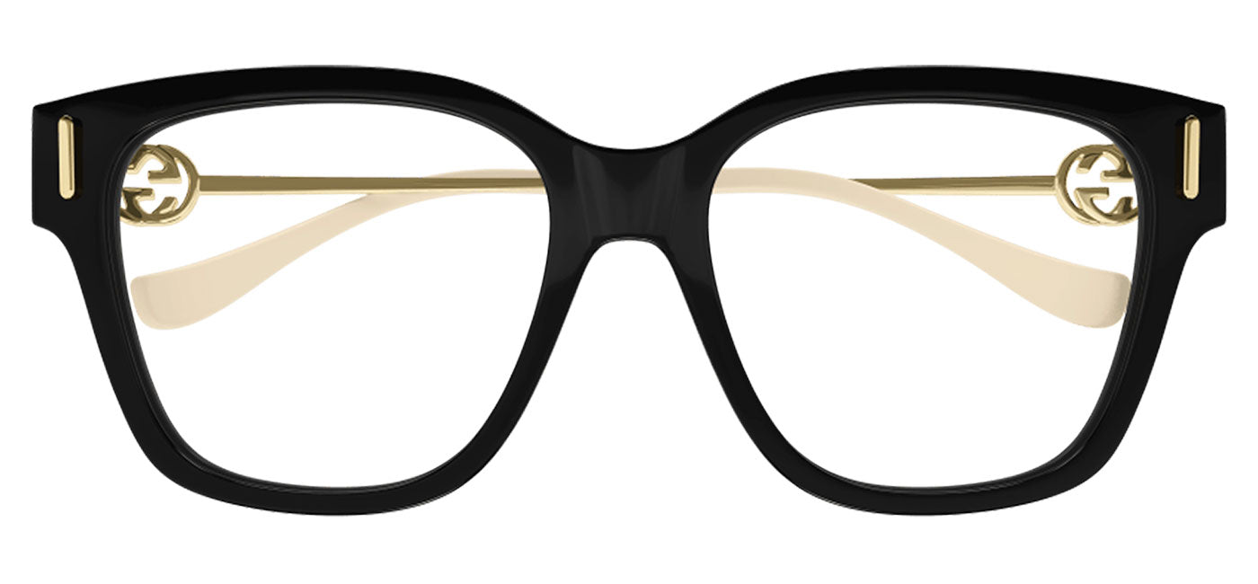 Gucci GG1204O Glasses - Black &amp; Gold