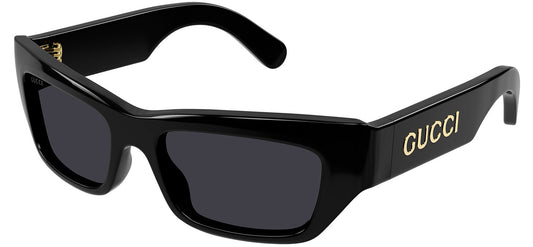 Gucci GG1296S Sunglasses - Black / Grey