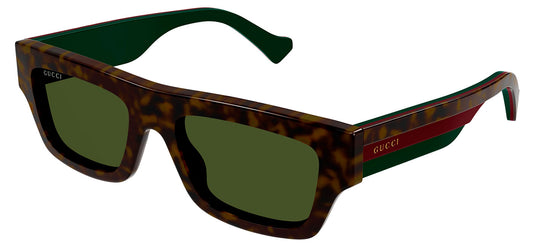 Gucci GG1301S Sunglasses - Havana / Green