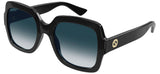 Gucci GG1337S Sunglasses - Black / Grey Gradient