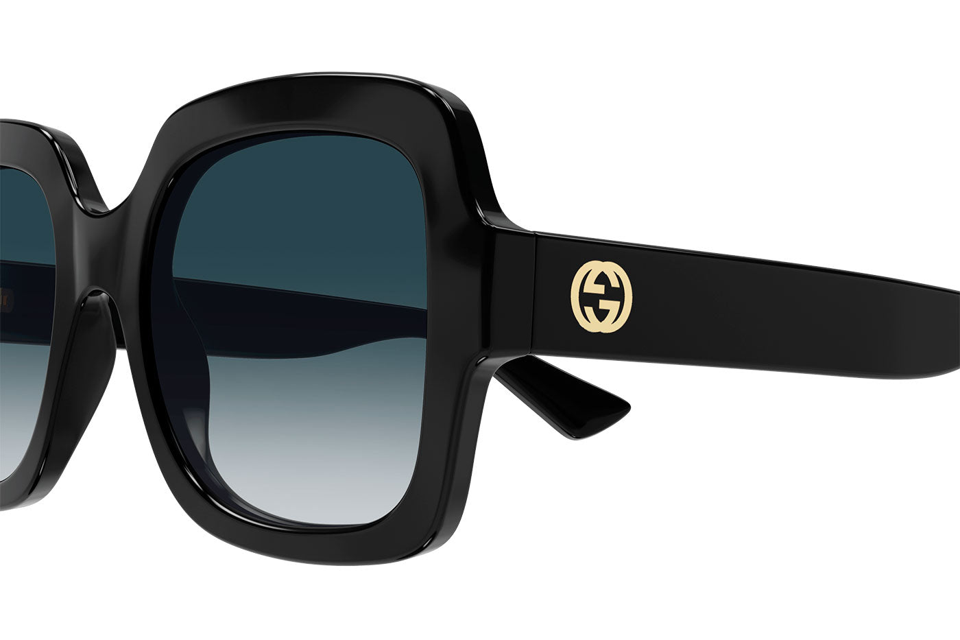 Gucci GG1337S Sunglasses - Black / Grey Gradient