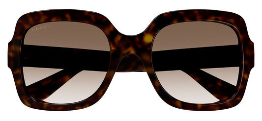 Gucci GG1337S Sunglasses - Havana / Brown Gradient
