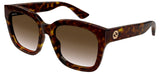 Gucci GG1338S Sunglasses - Havana / Brown Gradient