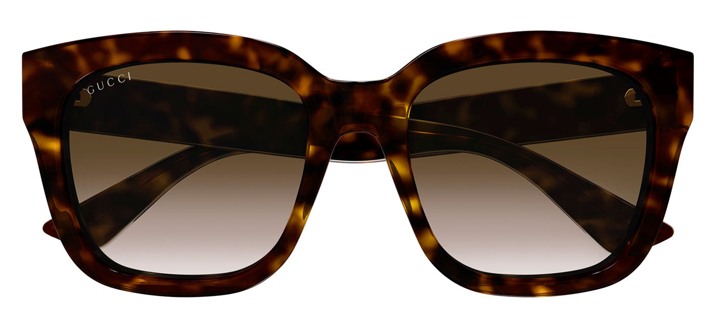 Gucci GG1338S Sunglasses - Havana / Brown Gradient