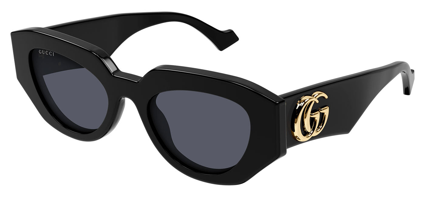 Gucci GG1421S Sunglasses - Black / Grey