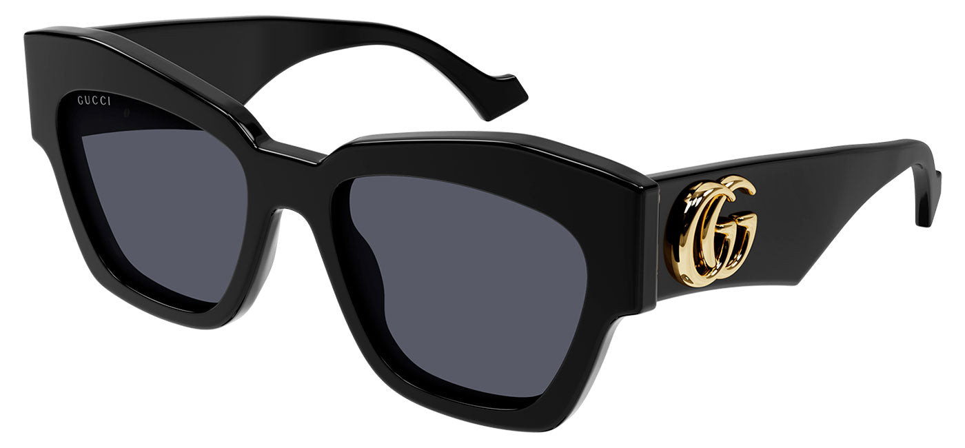 Gucci GG1422S Sunglasses - Black / Grey