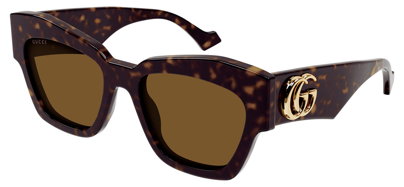 Gucci GG1422S Sunglasses - Havana / Brown