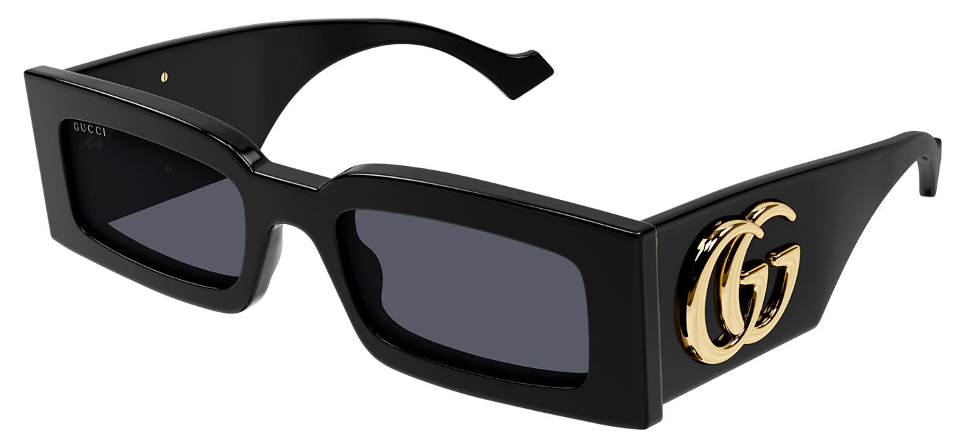 Gucci GG1425S Sunglasses - Black / Grey