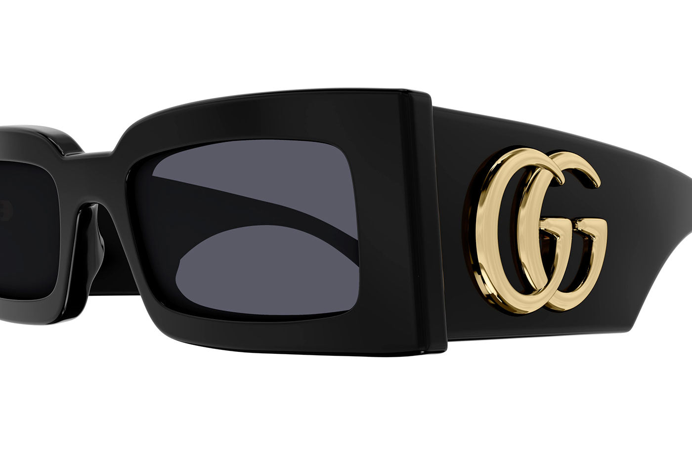 Gucci GG1425S Sunglasses - Black / Grey