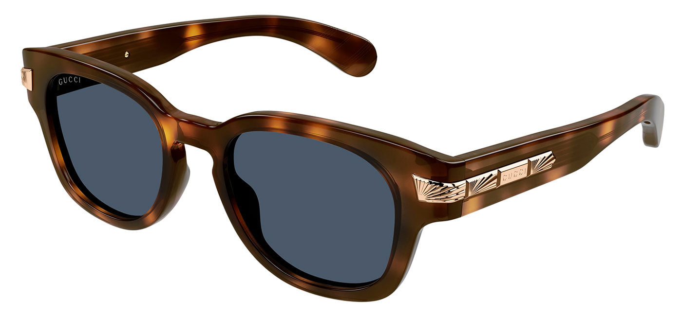 Gucci GG1518S Sunglasses - Havana / Blue
