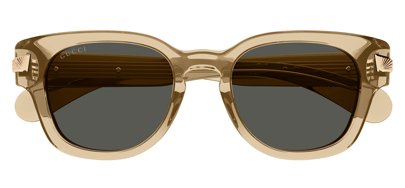 Gucci GG1518S Sunglasses - Brown / Grey