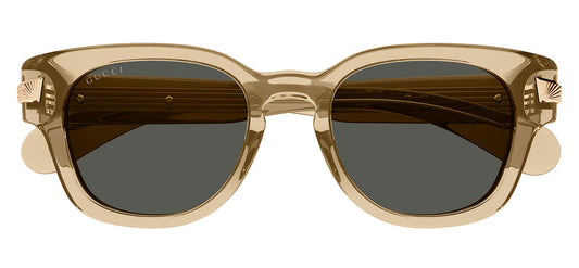 Gucci GG1518S Sunglasses - Brown / Grey