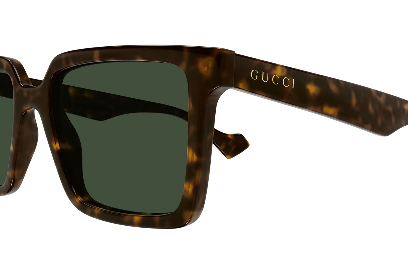 Gucci GG1540S Sunglasses - Havana / Green