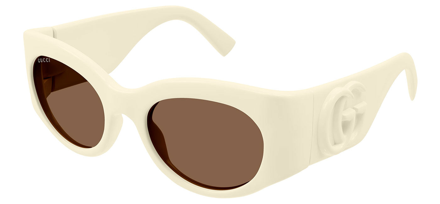 Gucci GG1544S Sunglasses - Ivory / Brown