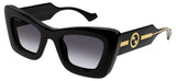 Gucci GG1552S Sunglasses - Black / Grey Gradient