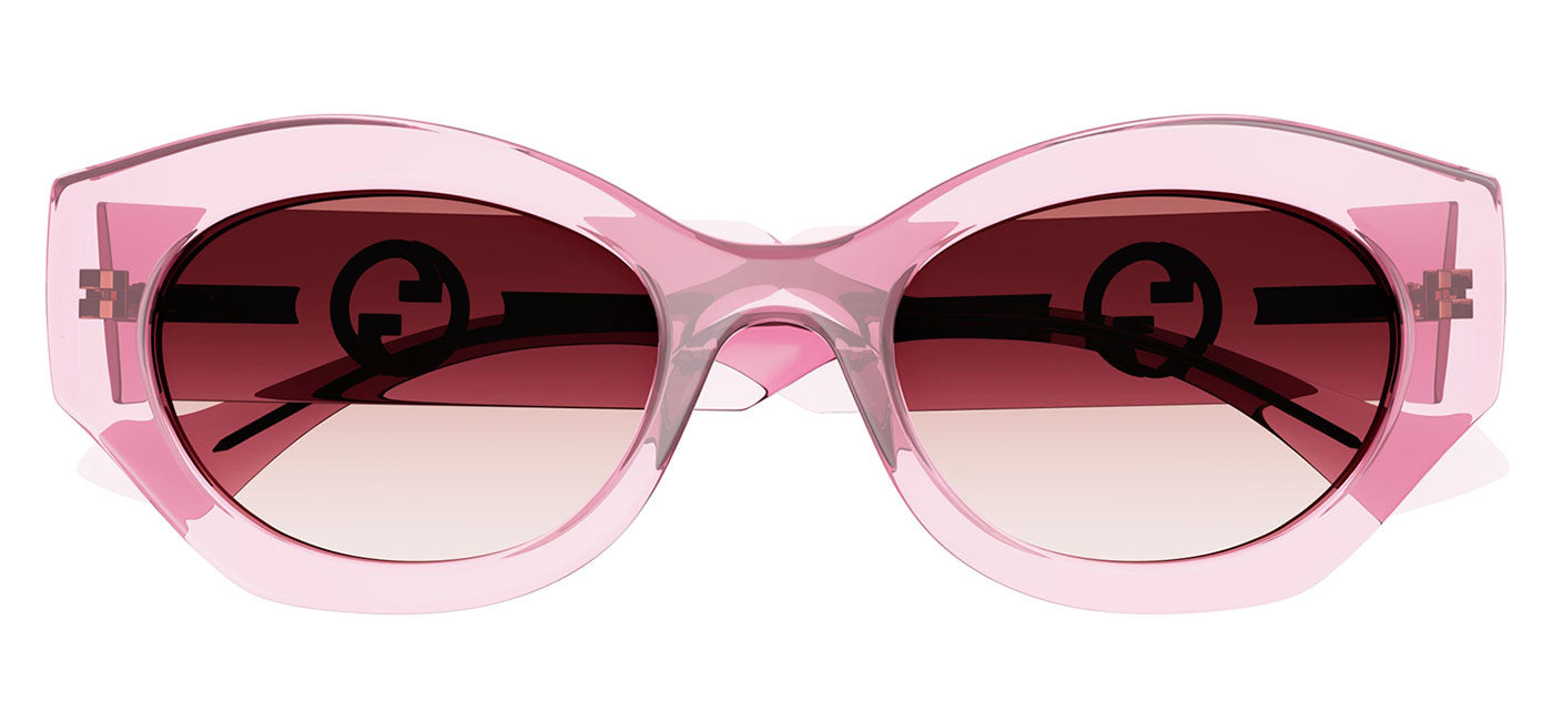 Gucci GG1553S Sunglasses - Pink / Red Gradient