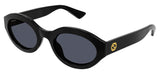 Gucci GG1579S Sunglasses - Black / Grey