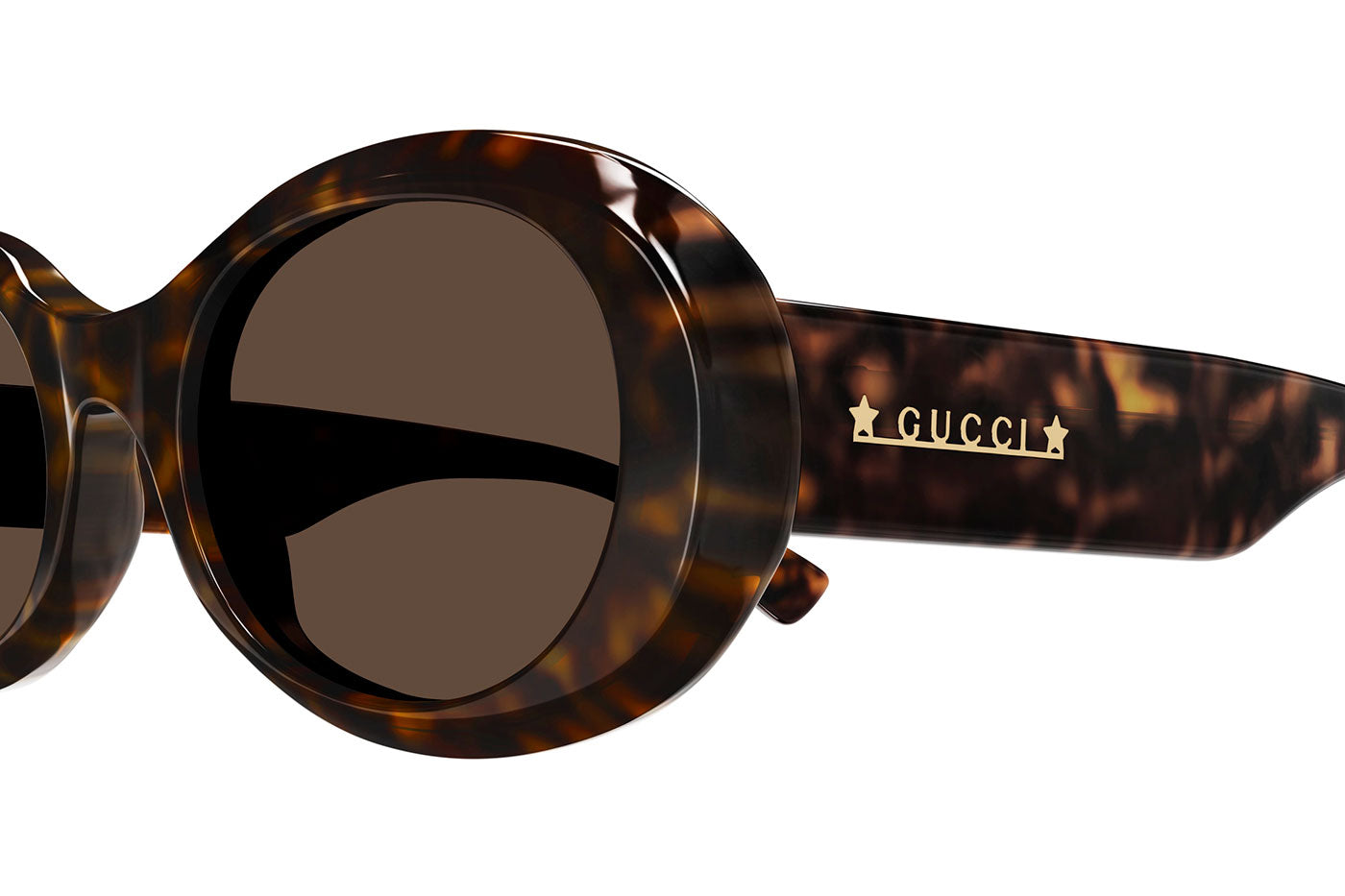 Gucci GG1587S Sunglasses - Havana / Brown